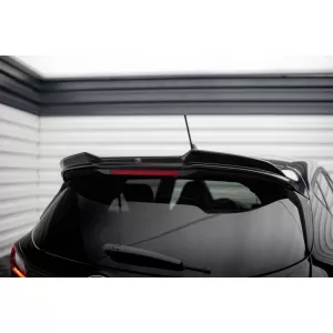 Maxton Design version 3 spoiler set suitable for side skirts, front, rear bumper and trunk of Ford Fiesta ST 2021-2024, Gloss Black