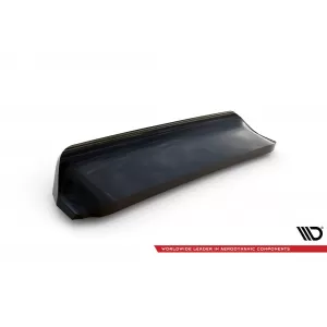 Maxton Design Spoilerset geeignet für Seitenschweller, Front-, Heckstoßstange und Kofferraum des Ford Focus Vignale Estate 2018-2021, Glänzend Schwarz-image-6350115