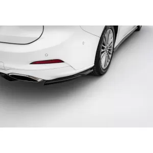 Maxton Design Spoilerset geeignet für Seitenschweller, Front-, Heckstoßstange und Kofferraum des Ford Focus Vignale Estate 2018-2021, Glänzend Schwarz-image-6350129