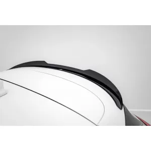 Maxton Design Spoilerset geeignet für Seitenschweller, Front-, Heckstoßstange und Kofferraum des Ford Focus Vignale Estate 2018-2021, Glänzend Schwarz-image-6350132