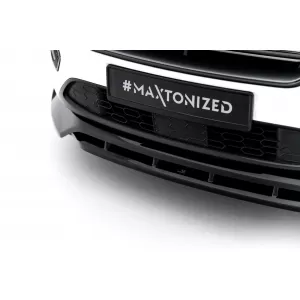 Maxton Design Spoiler-Set geeignet für Seitenschweller, Front-, Heckstoßstange und Kofferraum des Ford Kuga ST-Line 2016-2019, Gloss Black-image-6350151