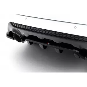 Maxton Design Spoiler-Set geeignet für Seitenschweller, Front-, Heckstoßstange und Kofferraum des Ford Kuga ST-Line 2016-2019, Gloss Black-image-6350156
