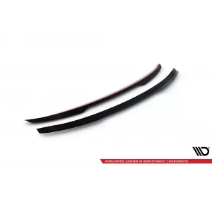 Maxton Design spoiler set suitable for side skirts, front, rear bumper and trunk of Ford Mondeo Sport 2019-2022, Ford Fusion Sport 2019-2020, Gloss Black