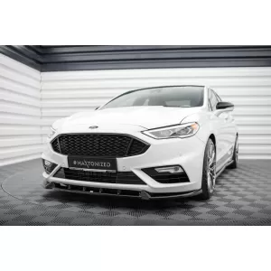 Maxton Design spoiler set suitable for side skirts, front, rear bumper and trunk of Ford Mondeo Sport 2019-2022, Ford Fusion Sport 2019-2020, Gloss Black