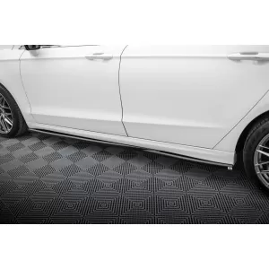 Maxton Design spoiler set suitable for side skirts, front, rear bumper and trunk of Ford Mondeo Sport 2019-2022, Ford Fusion Sport 2019-2020, Gloss Black