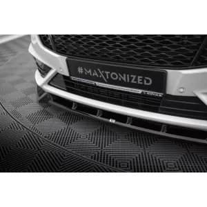Maxton Design spoiler set suitable for side skirts, front, rear bumper and trunk of Ford Mondeo Sport 2019-2022, Ford Fusion Sport 2019-2020, Gloss Black
