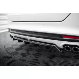 Maxton Design spoiler set suitable for side skirts, front, rear bumper and trunk of Ford Mondeo Sport 2019-2022, Ford Fusion Sport 2019-2020, Gloss Black