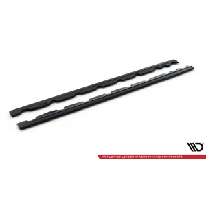Maxton Design Spoilerset geeignet für Seitenschweller, Frontstoßstange, Heckstoßstange und Kofferraum des Ford Mustang 2009-2014, Glänzend Schwarz-image-6350189