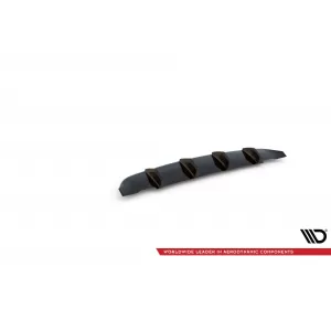 Maxton Design Spoilerset geeignet für Seitenschweller, Frontstoßstange, Heckstoßstange und Kofferraum des Ford Mustang 2009-2014, Glänzend Schwarz-image-6350191