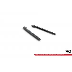 Maxton Design Spoilerset geeignet für Seitenschweller, Frontstoßstange, Heckstoßstange und Kofferraum des Ford Mustang 2009-2014, Glänzend Schwarz-image-6350193