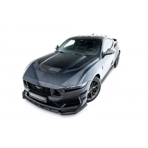 Maxton Design Spoilerset geeignet für Seitenschweller, Front-, Heckstoßstange und Kofferraum des Ford Mustang Dark Horse nach 2024, Glänzend Schwarz-image-6350218