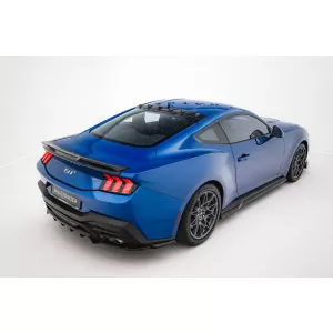 Maxton Design Spoilerset geeignet für Seitenschweller, Front-, Heckstoßstange und Kofferraum des Ford Mustang GT nach 2023, Glänzend Schwarz-image-6350248