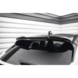 Maxton Design Spoilerset geeignet für Seitenschweller, Frontstoßstange, Heckstoßstange und Kofferraum des Ford Mustang Mach-E nach 2020, Glänzend Schwarz-image-6350279
