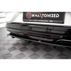 Maxton Design Spoilerset geeignet für Seitenschweller, Frontstoßstange, Heckstoßstange und Kofferraum des Ford Mustang Mach-E nach 2020, Glänzend Schwarz-image-6350283