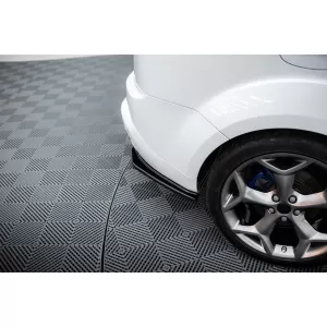 Maxton Design spoiler set suitable for side skirts, front, rear bumper and trunk of Ford S-Max Titanium 2010-2014, Gloss Black