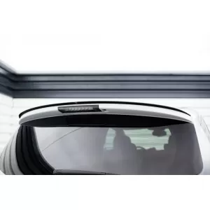 Maxton Design spoiler set suitable for side skirts, front, rear bumper and trunk of Ford S-Max Titanium 2010-2014, Gloss Black