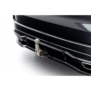 Maxton Design spoiler set suitable for side skirts, front, rear bumper and trunk of Ford S-Max ST-Line after 2023, Gloss Black