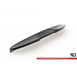 Maxton Design spoiler set suitable for side skirts, front, rear bumper and trunk of Ford S-Max ST-Line 2014-2019, Gloss Black