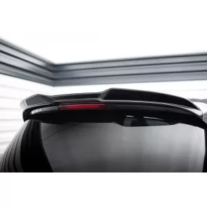Maxton Design spoiler set suitable for side skirts, front, rear bumper and trunk of Ford S-Max ST-Line 2014-2019, Gloss Black