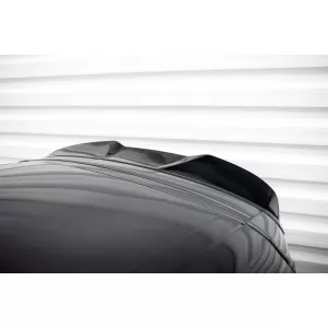 Maxton Design spoiler set suitable for side skirts, front, rear bumper and trunk of Ford S-Max ST-Line 2014-2019, Gloss Black