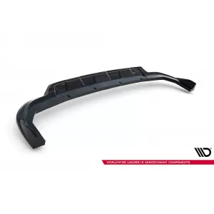 Maxton Design spoiler set suitable for side skirts, front, rear bumper and roof of Ford Tourneo Courier after 2023, Gloss Black