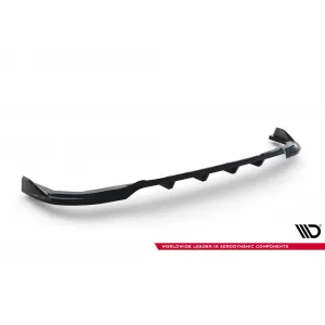 Maxton Design spoiler set suitable for side skirts, front, rear bumper and roof of Ford Tourneo Courier after 2023, Gloss Black
