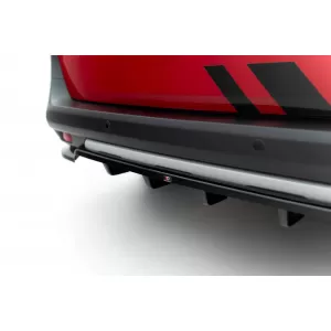 Maxton Design spoiler set suitable for side skirts, front, rear bumper and roof of Ford Tourneo Courier after 2023, Gloss Black