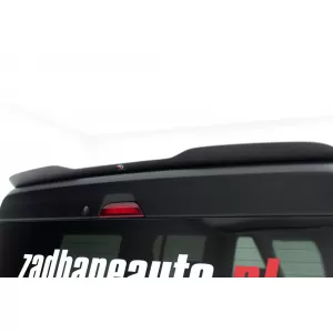 Maxton Design spoiler set suitable for side skirts, front, rear bumper and roof of Ford Tourneo Courier after 2023, Gloss Black