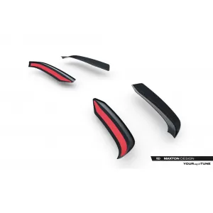 Roof Spoiler Maxton Design suitable for Ford Transit Custom MSRT after 2023, Gloss Black