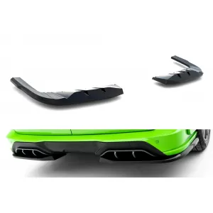 image-45-Rear Bumper Side Addons Maxton Design suitable for Ford Transit Custom MSRT after 2023, Gloss Black