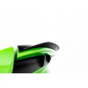 Maxton Design spoiler set suitable for side skirts, front, rear bumper and trunk of Ford Transit Custom after 2023, Gloss Black