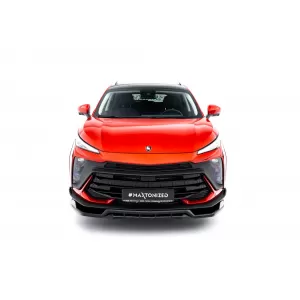 Maxton Design spoiler set suitable for side skirts, front, rear bumper and trunk of Forthing T-Five after 2023, Gloss Black