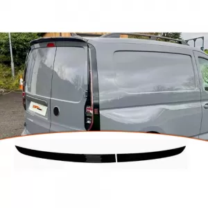 image-51-Tylny spojler dachu Caddy MK4 Piano Czarny ABS / 2020-wzwyż (2 części)
