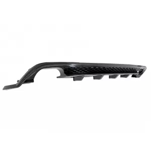 Rear Bumper Air Diffuser suitable for VW Golf 7.5 VII (2017-2019) with Exhaust Muffler Tips-image-6351196