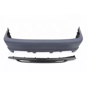 image-34-Rear Bumper suitable for BMW 3 Series E46 Coupe Cabrio (1998-2004) 2 Doors M-Technik II Design