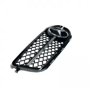 Front Grille suitable for Mercedes-Benz C-Class W204 07-14 A Design C63 Look With Single Fence Black/Chrome 1 Pc