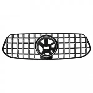 Front Grille suitable for Mercedes-Benz GLE-Class W167/C167/V167 19+ GT A Design Panamericana Look Black/Chrome 1pc