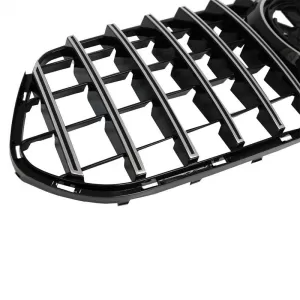 Front Grille suitable for Mercedes-Benz GLE-Class W167/C167/V167 19+ GT A Design Panamericana Look Black/Chrome 1pc