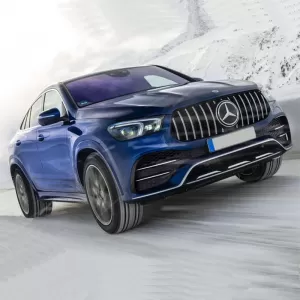 Front Grille suitable for Mercedes-Benz GLE-Class W167/C167/V167 19+ GT A Design Panamericana Look Black/Chrome 1pc