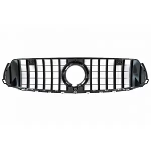 Front Grille For Mercedes-Benz GLC-Class X253 19+ Facelift A Design Line GTR Panamericana Design Black