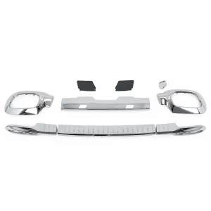 Kit carrozzeria conversione per Mercedes GLS SUV X167 19-23 Paraurti passaruota M Look-image-6351099