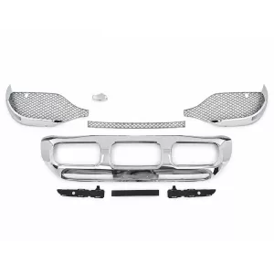 Kit carrozzeria conversione per Mercedes GLS SUV X167 19-23 Paraurti passaruota M Look-image-6351100