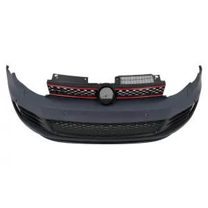 Pare-chocs pour VW Golf VI 6 2008-2013 GTI Look Honey Comb bas de caisse-image-6351167