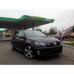 Pare-chocs pour VW Golf VI 6 2008-2013 GTI Look Honey Comb bas de caisse-image-6351171