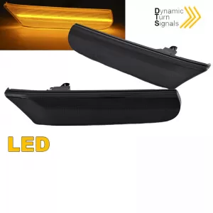 Side Fender Indicators suitable for Porsche 911 996 99-04 / Boxster 986 96-04 LED Dynamic Smoke 2 pcs