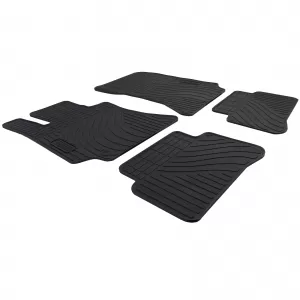 Car Rubber Floor Mats Black Premium Set for Mercedes E-Class W212 S212 09-16-image-6351650