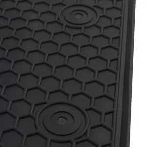 Car Rubber Floor Mats Black Premium Set for Dacia Duster from 2017-image-6351664