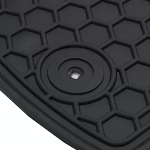Car Rubber Floor Mats Black Premium Set for VW Passat B6 3C 2005-2010-image-6351678