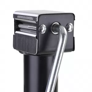 Swivel support with bracket for caravan tipper high loader car trailer 4 pieces-image-6351690