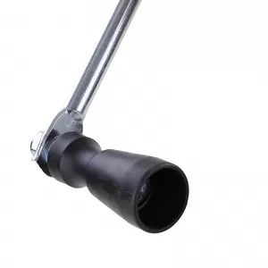 Swivel support with bracket for caravan tipper high loader car trailer 4 pieces-image-6351691